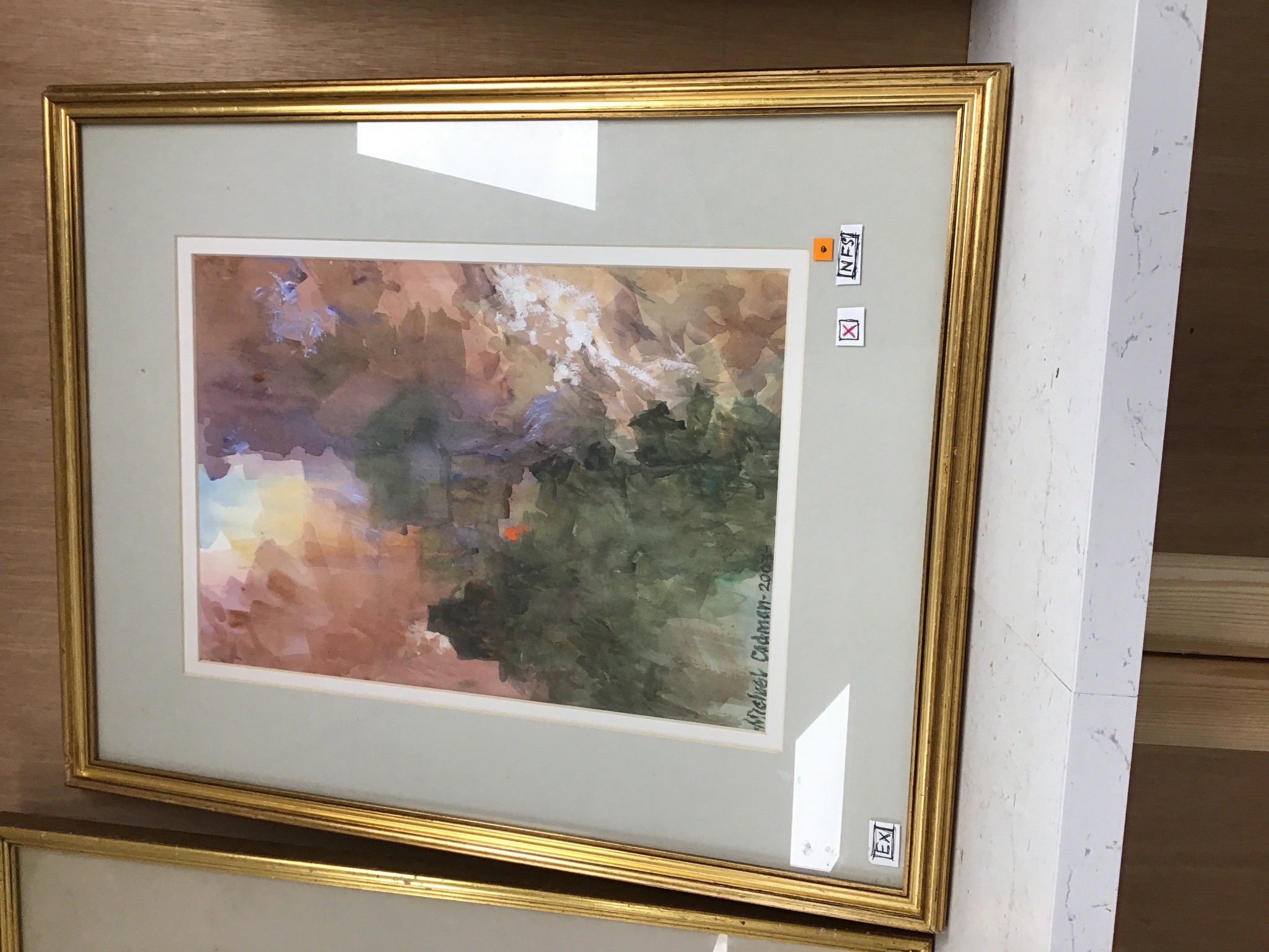 Michael Cadman (1920-2012), a group of assorted oils and watercolours, Landscapes and portraits, signed between 1965 and 2004, largest 66 x 46cm